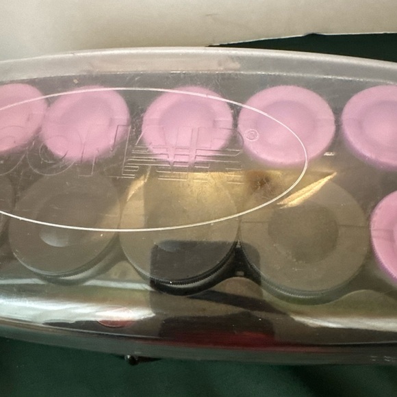 Conair Extreme Heat Jumbo Hairsetter Set of 12 Hot Rollers and Clips Fast Ship! - Picture 10 of 15